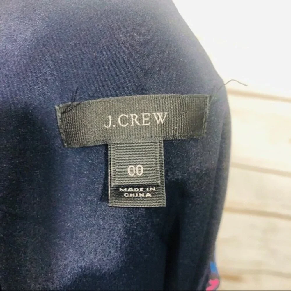 J.‎ Crew one shoulder kaleidoscope star dress size 00